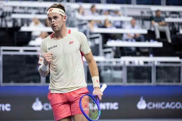 February 6, 2025, Frisco, Texas, USA: CASPER RUUD (NOR) reacts in a singles match against MICHAEL MMOH (USA) during day six of the 2025 Dallas Open at the Star in Frisco, TX. CASPER RUUD (NOR) defeated MICHAEL MMOH (USA), 6:1, 6:4 Frisco USA - ZUMAh193 20250206_zsp_h193_047 Copyright: xDanielxMcGregor-Huyerx