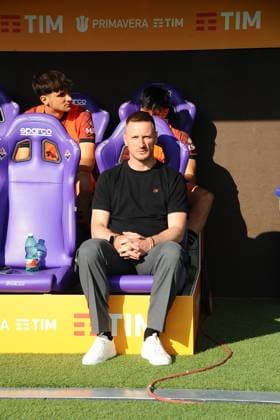 Foto Roberto Settonce LaPresse 25 Maggio 2024 Firenze - Viola Park , Italia - calcio - Lazio Primavera Milan Primavera- Campionato di calcio Primavera 1 2023 2024 Semifinale - Viola Park Nella foto:l allenatore del milan ignazio abate Foto Roberto Settonce Lapresse 25th of May 2024 Firenze - Viola Park , Italy - sport, soccer - Lazio Primavera Milan Primavera - Italian Football Championship Primavera 1 Semi-Final- Viola Park In the pic: miolan coach ignazio abate  Copyright: xRobertoxSettonce LaPressex