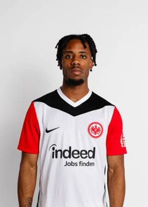 Sepe Elye Wahi, Eintracht Frankfurt, portrait date 2024 2025 1 BL Bundesliga Football