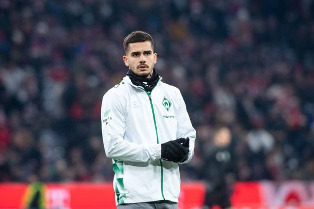Andre Silva Werder Bremen, 09 , GER, FC Bayern Muenchen FCB vs SV Werder Bremen SVW , Soccer Bundesliga, 21 Matchday, Season 2024 2025, 07 02 2025 DFB DFL regulations prohibit any use of photographs as image sequences and or quasi video GER, FC Bayern Muenchen FCB vs SV Werder Bremen SVW , Soccer Bundesliga, 21 Matchday, Season 2024 2025, 07 02 2025 Muenchen Copyright: xEibner-Pressefoto Memmlerx EP_MMR
