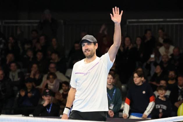 TENNIS : Play In Challenger Lille 2025 - ATP, Tennis Herren 125 Challenger Tour - 07 02 2025 Joie de Lucas POUILLE (France) au Play In Challenger Lille 2025, ATP 125 Challenger Tour, le 7 fÃ vrier 2025  Copyright: xLaurentxSANSONx xPsnewZx