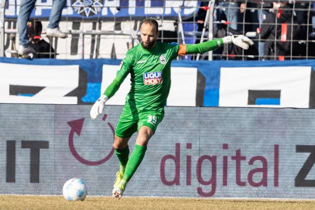 Soccer Men 2 Bundesliga 21 Matchday Season 2024 2025 SSV Ulm 1846 Football vs SC Paderborn 1907 08 02 2025 39 Christian Ortag SSV Ulm 1846 Football DFL regulations prohibit any use of photographs as image sequences and or quasi video Ulm Donaustadion Baden Württemberg Germany
