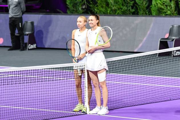 WTA, Tennis Damen 250: Transylvania Open Feb 3 - Feb 9, 2025 Transylvania Open 2025 Semi-finals: WTA 250 tournament disputed in BT Arena Cluj-Napoca Feb 8, 2025 Copyright: xAncaxTepeix