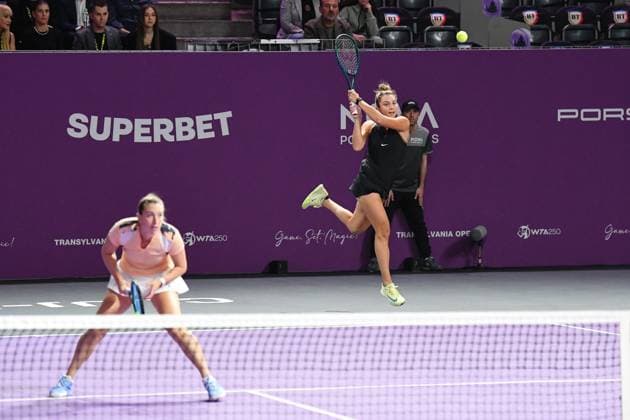 WTA, Tennis Damen 250: Transylvania Open Feb 3 - Feb 9, 2025 Transylvania Open 2025 Semi-finals: WTA 250 tournament disputed in BT Arena Cluj-Napoca Feb 8, 2025 Copyright: xAncaxTepeix