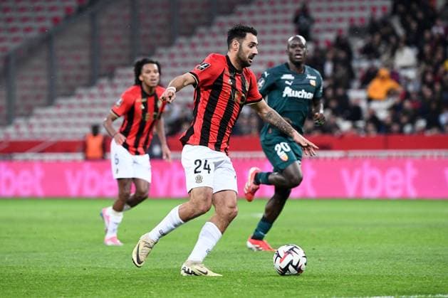 OGC Nice v RC Lens - Ligue 1 McDonald s 2024 2025 24 Gaetan LABORDE (ogcn) during the Ligue 1 McDonald s match between Nice and Lens at Allianz Riviera on February 8, 2025 in Nice, France. Nice France  Copyright: xFEPx 776279669