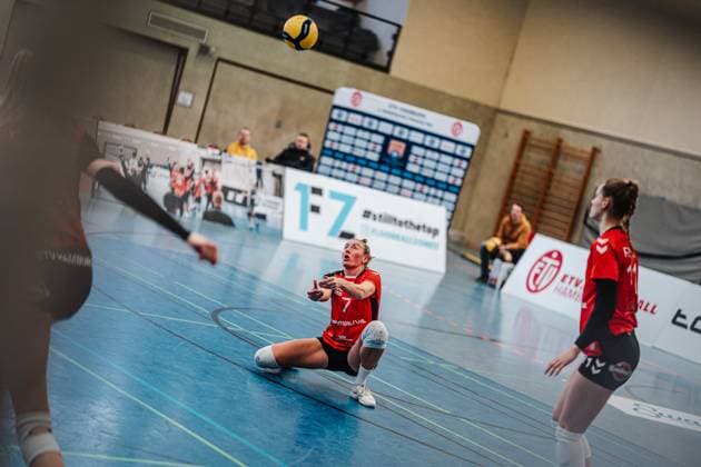Volleyball Women Season 2024 2025 2 Volleyball Bundesliga Women Pro ETV Hamburg vs VCO Dresden 08 02 2025 Leonie Körtzinger 7, ETV Hamburg Hamburg Lokstedter Steindamm 52 Hamburg Germany