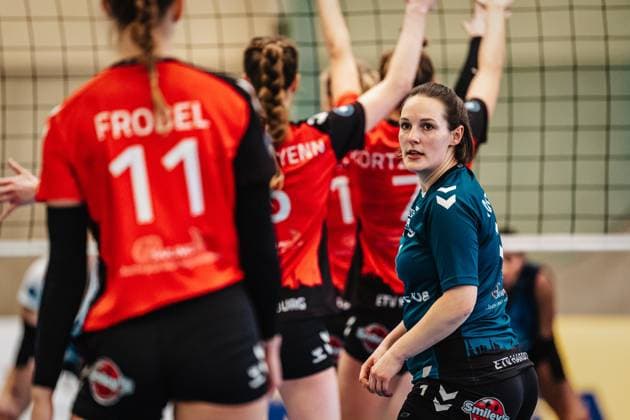 Volleyball Women Season 2024 2025 2 Volleyball Bundesliga Women Pro ETV Hamburg vs VCO Dresden 08 02 2025 Jana Marie Meiser 1, ETV Hamburg Hamburg Lokstedter Steindamm 52 Hamburg Germany