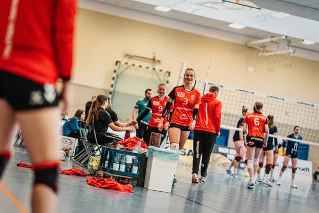 Volleyball Women Season 2024 2025 2 Volleyball Bundesliga Women Pro ETV Hamburg vs VCO Dresden 08 02 2025 Maja Pahlke 3, ETV Hamburg Hamburg Lokstedter Steindamm 52 Hamburg Germany