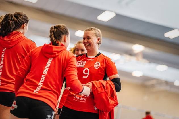 Volleyball Women Season 2024 2025 2 Volleyball Bundesliga Women Pro ETV Hamburg vs VCO Dresden 08 02 2025 Luise Klein 9, ETV Hamburg Hamburg Lokstedter Steindamm 52 Hamburg Germany