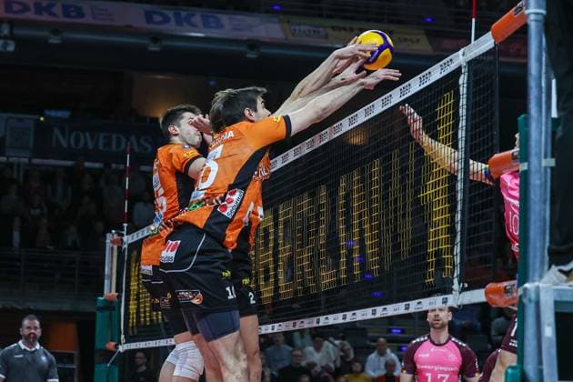 Volleyball, VBL, BR Volleys - Netzhoppers KW