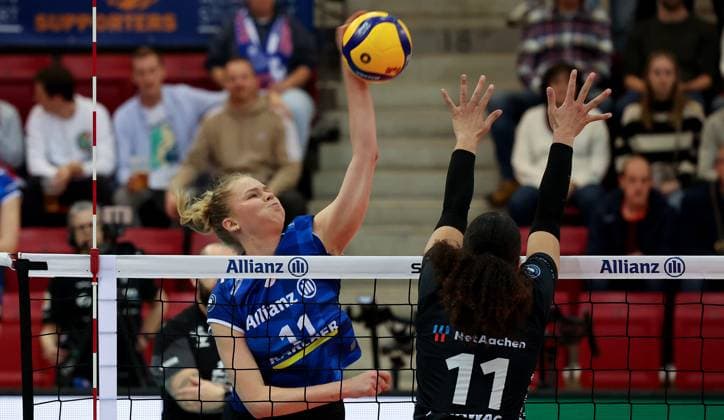 Volleyball, VBL, Women, Allianz MTV Stuttgart - Ladies in Black Aachen