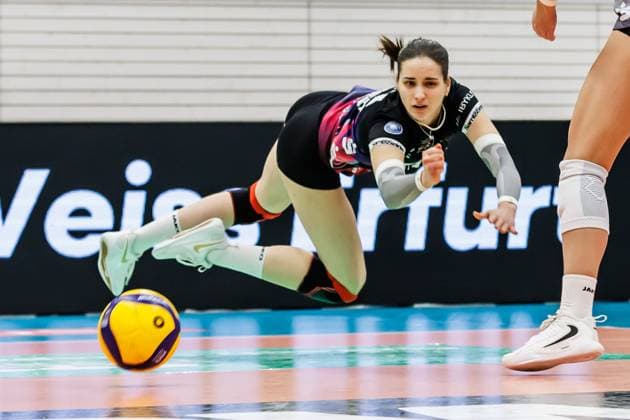 Volleyball, VBF, Women, Schwarz-Weiss Erfurt - SSC Palmberg Schwerin