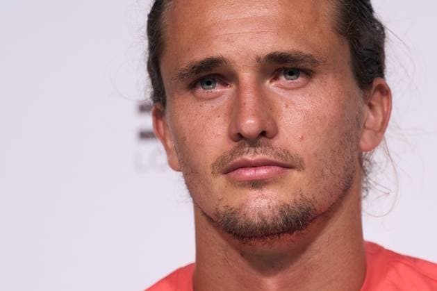 Alexander Zverev of Germany at pre-match press conference, PK, Pressekonferenz of the IEB+ Argentina Open on February 8, 2025 in Buenos Aires, Argentina. (Photo by Camilla Stolen, Imago) Buenos Aires Argentina Copyright: xCamillaxStolenx L1000123
