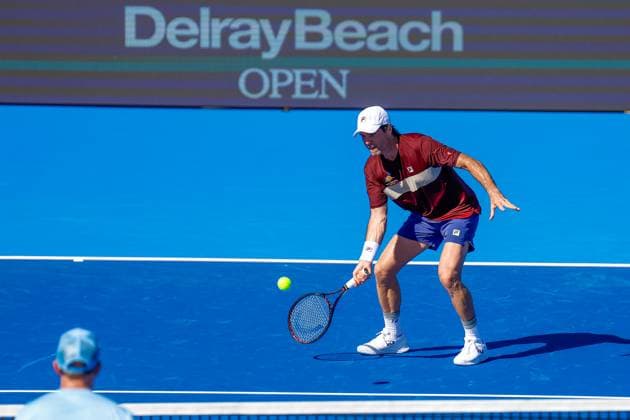 Tennis, ATP tournament in Delray Beach