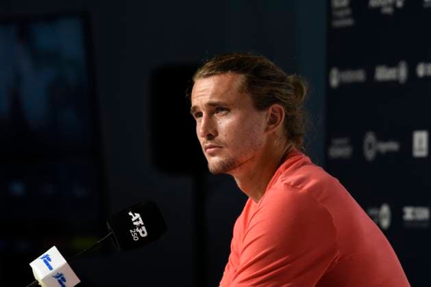 Alexander Zverev Alexander Zverev holds a press conference, PK, Pressekonferenz at the start of the Argentina Open tournament in Buenos Aires, Argentina, on February 8. buenos aires Buenos Aires Argentina  Copyright: xMarinaxEspechex originalFilename:espeche-notitle250208_npgdR.jpg