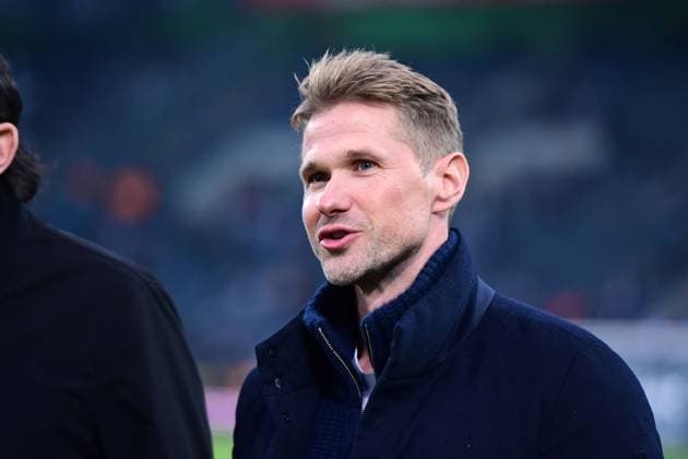 08.02.2025; Moenchengladbach; Fussball, Herren, Saison 2024 2025, Borussia Moenchengladbach vs. Eintracht Frankfurt Oliver kirch (Trainer U19 Gladbach) DFL regulations prohibit any use of photographs as image sequences and or quasi-video. Borussia-Park NRW Deutschland *** 08 02 2025 Moenchengladbach Fußball, Herren, Saison 2024 2025, Borussia Moenchengladbach vs Eintracht Frankfurt Oliver kirch Trainer U19 Gladbach DFL regulations prohibit any use of photographs as image sequences and or quasi video Borussia Park NRW Germany