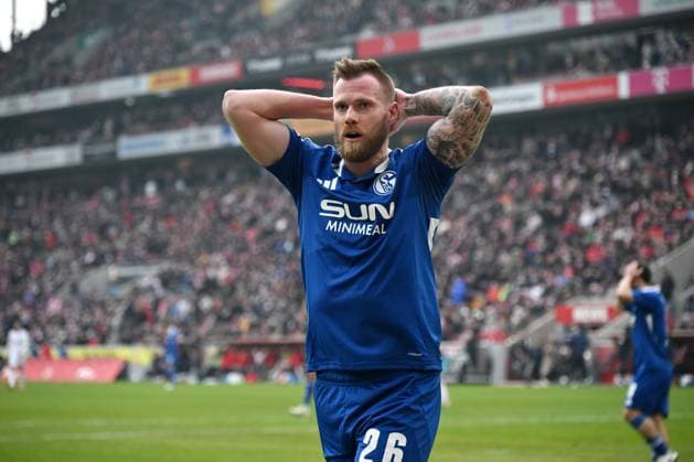 Tomas Kalas FC Schalke 04 09 02 2025, Soccer 2 Bundesliga, 21 Matchday, Season 2024 2025 1 FC Köln FC Schalke 04 Koeln Rhein Energie Stadion Nordrhein Westfalen Germany Team2
