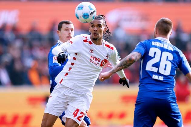 DOWNS Damion Team 1 FC Koeln DFL 2 Bundesliga Season 2024 2025 Match 1 FC Koeln FC Schalke 04 1 0 on 09 02 2025 in Koeln Copyright: xLacixPerenyix