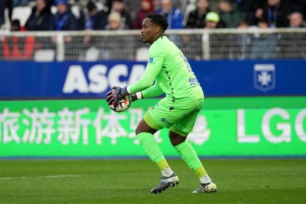 Fußball, AJ Auxerre - FC Toulouse AJ Auxerre v Toulouse FC - Ligue 1 McDonald s 2024 2025 16 Donovan LEON (aja) during the Ligue 1 McDonald s match between Auxerre and Toulouse at Stade Abbe Deschamps on February 9, 2025 in Auxerre, France. Auxerre France  Copyright: xFEPx 776279859