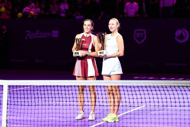 WTA, Tennis Damen 250: Transylvania Open Feb 3 - Feb 9, 2025 Transylvania Open 2025 Finals: WTA 250 tournament disputed in BT Arena Cluj-Napoca Feb 9, 2025 Copyright: xAncaxTepeix