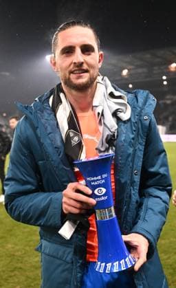 Angers SCO v Olympique de Marseille - Ligue 1 McDonald s 2024 2025 25 Adrien RABIOT (om) during the Ligue 1 McDonald s match between Angers and Marseille at Stade Raymond Kopa on February 9, 2025 in Angers, France. Angers France  Copyright: xFEPx 776279730