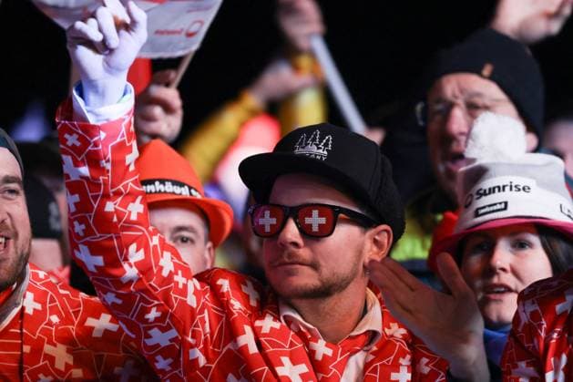 INVERNALI - Sci Alpino - FIS Alpine World Ski Championships - Men s Downhill FIS Alpine World Ski Championships Saalbach 2025 Men s Downhill - Medal Ceremony Sunday 09 02 25 Saalbach Austria  Copyright: xIPAxSport ABACAx