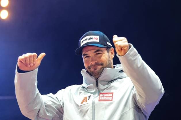 INVERNALI - Sci Alpino - FIS Alpine World Ski Championships - Men s Downhill FIS Alpine World Ski Championships Saalbach 2025 Men s Downhill - Medal Ceremony Silver Medal:KRIECHMAYR Vincent (AUT) Sunday 09 02 25 Saalbach Austria  Copyright: xIPAxSport ABACAx