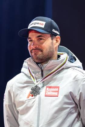 INVERNALI - Sci Alpino - FIS Alpine World Ski Championships - Men s Downhill FIS Alpine World Ski Championships Saalbach 2025 Men s Downhill - Medal Ceremony Silver Medal:KRIECHMAYR Vincent (AUT) Sunday 09 02 25 Saalbach Austria  Copyright: xIPAxSport ABACAx
