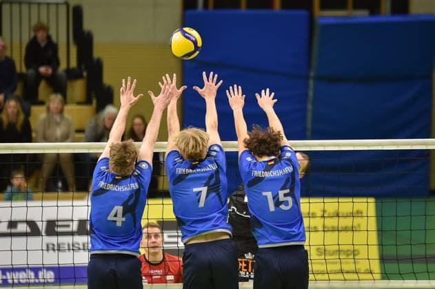 Volleyball, 2nd BL South, TV Rottenburg - Volley Friedrichshafen