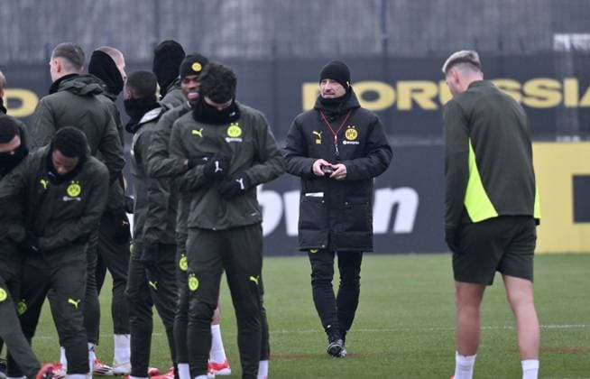 Coach Niko Kovac Borussia Dortmund 10 02 2025, Football 1 Bundesliga, Season 2024 2025, Training Borussia Dortmund Dortmund North Rhine-Westphalia Germany Team2