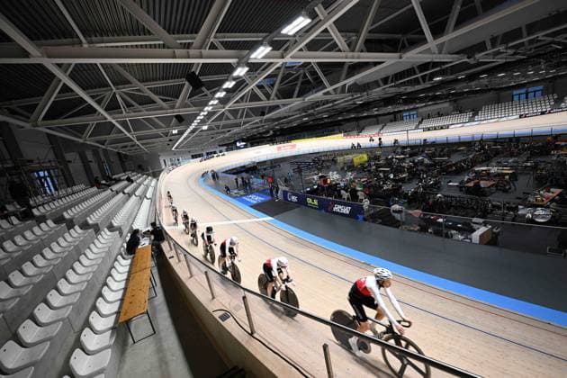 10-02-2025 Allenamento Europei Pista Zolder 2025; 2025, Svizzera; Zolder, Velodromo; 