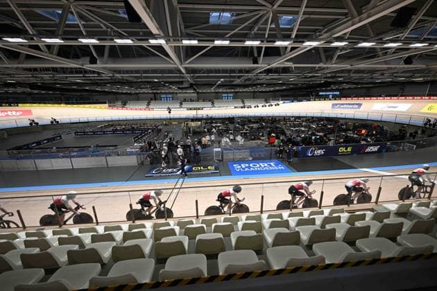 10-02-2025 Allenamento Europei Pista Zolder 2025; 2025, Svizzera; Zolder, Velodromo; 