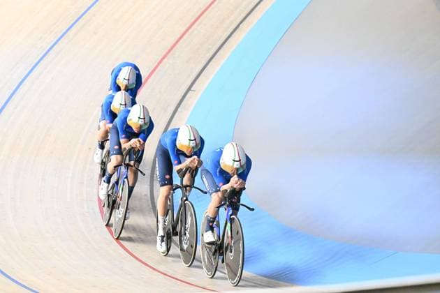 10-02-2025 Allenamento Europei Pista Zolder 2025; 2025, Italia; Zolder, Velodromo; 