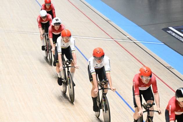 10-02-2025 Allenamento Europei Pista Zolder 2025; 2025, Danimarca; Zolder, Velodromo; 