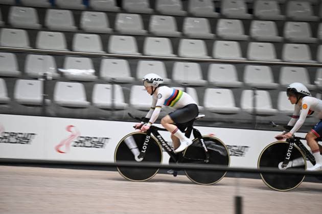 10-02-2025 Allenamento Europei Pista Zolder 2025; 2025, Great Britain; Zolder, Velodromo; 