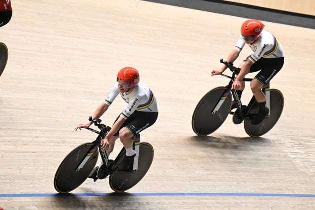 10-02-2025 Allenamento Europei Pista Zolder 2025; 2025, Danimarca; Zolder, Velodromo; 
