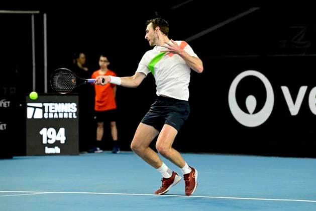 TENNIS : Open 13 Provence 2025 - Marseille - 10 02 2025 L Open 13 Provence se dispute du 10 au 16 fÃ vrier 2025 au Palais des Sports de Marseille. LukaÅ¡ Klein (SVK) MarseilleFrance  Copyright: xWilliamxCannarellax