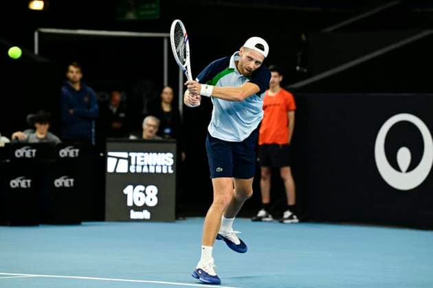 TENNIS : Open 13 Provence 2025 - Marseille - 10 02 2025 L Open 13 Provence se dispute du 10 au 16 fÃ vrier 2025 au Palais des Sports de Marseille. Hugo Grenier (FRA) MarseilleFrance  Copyright: xWilliamxCannarellax