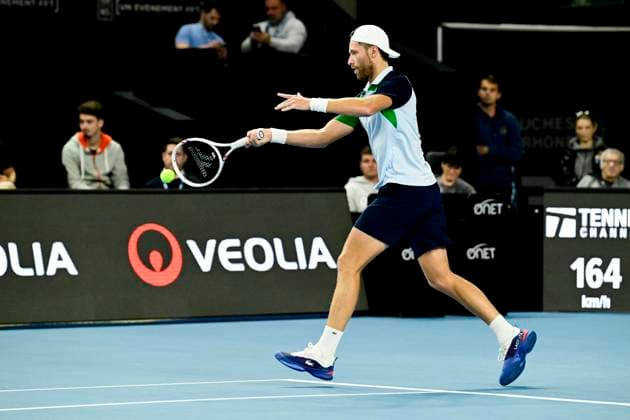 TENNIS : Open 13 Provence 2025 - Marseille - 10 02 2025 L Open 13 Provence se dispute du 10 au 16 fÃ vrier 2025 au Palais des Sports de Marseille. Hugo Grenier (FRA) MarseilleFrance  Copyright: xWilliamxCannarellax