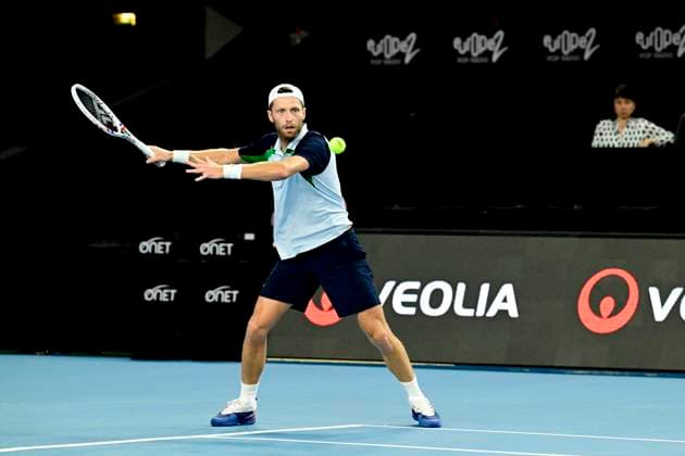 TENNIS : Open 13 Provence 2025 - Marseille - 10 02 2025 L Open 13 Provence se dispute du 10 au 16 fÃ vrier 2025 au Palais des Sports de Marseille. Hugo Grenier (FRA) MarseilleFrance  Copyright: xWilliamxCannarellax