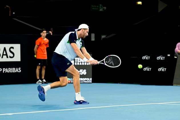 TENNIS : Open 13 Provence 2025 - Marseille - 10 02 2025 L Open 13 Provence se dispute du 10 au 16 fÃ vrier 2025 au Palais des Sports de Marseille. Hugo Grenier (FRA) MarseilleFrance  Copyright: xWilliamxCannarellax