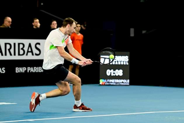 TENNIS : Open 13 Provence 2025 - Marseille - 10 02 2025 L Open 13 Provence se dispute du 10 au 16 fÃ vrier 2025 au Palais des Sports de Marseille. LukaÅ¡ Klein (SVK) MarseilleFrance  Copyright: xWilliamxCannarellax