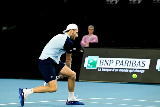 TENNIS : Open 13 Provence 2025 - Marseille - 10 02 2025 L Open 13 Provence se dispute du 10 au 16 fÃ vrier 2025 au Palais des Sports de Marseille. Hugo Grenier (FRA) MarseilleFrance  Copyright: xWilliamxCannarellax