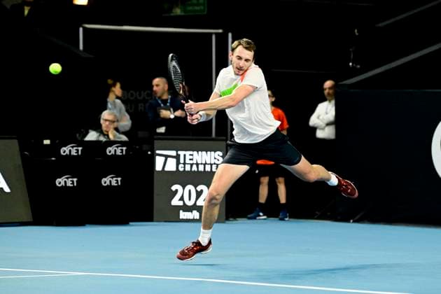 TENNIS : Open 13 Provence 2025 - Marseille - 10 02 2025 L Open 13 Provence se dispute du 10 au 16 fÃ vrier 2025 au Palais des Sports de Marseille. LukaÅ¡ Klein (SVK) MarseilleFrance  Copyright: xWilliamxCannarellax