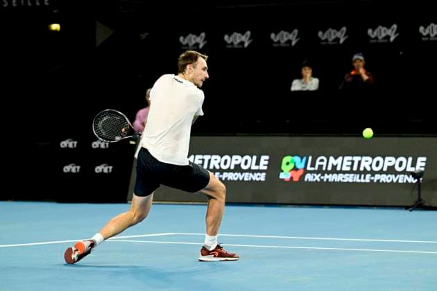 TENNIS : Open 13 Provence 2025 - Marseille - 10 02 2025 L Open 13 Provence se dispute du 10 au 16 fÃ vrier 2025 au Palais des Sports de Marseille. LukaÅ¡ Klein (SVK) MarseilleFrance  Copyright: xWilliamxCannarellax
