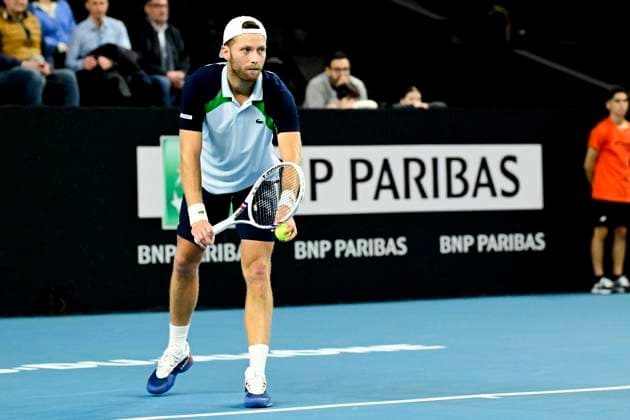 TENNIS : Open 13 Provence 2025 - Marseille - 10 02 2025 L Open 13 Provence se dispute du 10 au 16 fÃ vrier 2025 au Palais des Sports de Marseille. Hugo Grenier (FRA) MarseilleFrance  Copyright: xWilliamxCannarellax