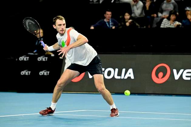 TENNIS : Open 13 Provence 2025 - Marseille - 10 02 2025 L Open 13 Provence se dispute du 10 au 16 fÃ vrier 2025 au Palais des Sports de Marseille. LukaÅ¡ Klein (SVK) MarseilleFrance  Copyright: xWilliamxCannarellax