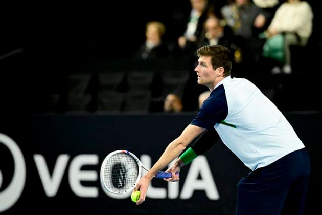 TENNIS : Open 13 Provence 2025 - Marseille - 10 02 2025 L Open 13 Provence se dispute du 10 au 16 fÃ vrier 2025 au Palais des Sports de Marseille. Manuel Guinard (FRA) MarseilleFrance  Copyright: xWilliamxCannarellax