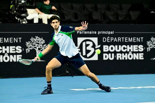Tennis, ATP tournament in Marseille