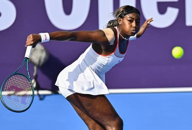 Tennis, WTA tournament in Doha